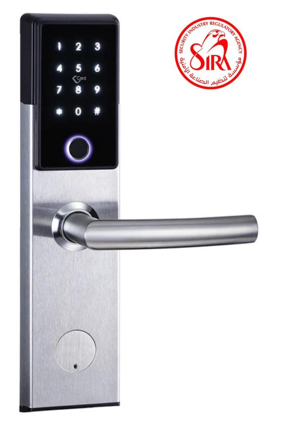 LINKO 700 SERIES - SMART ELECTRONIC LOCK - BRUSH STAINLESS STEEL