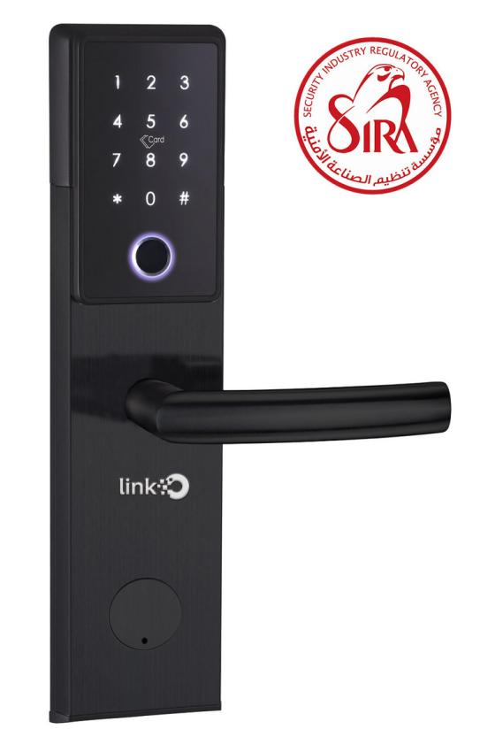 LINKO 700 SERIES - SMART ELECTRONIC LOCK - BLACK NICKLE