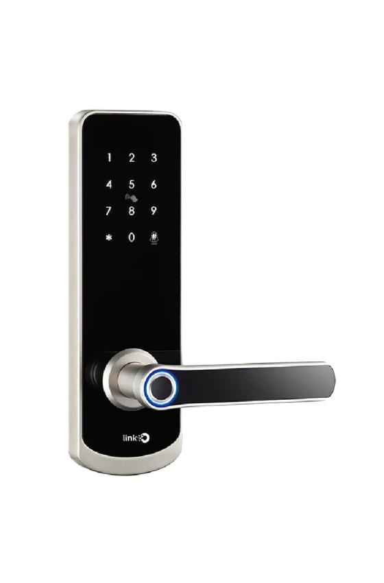 LINKO 710 SERIES - BLUETOOTH DIGITAL ELECTRONIC LOCK - SATIN NICKLE