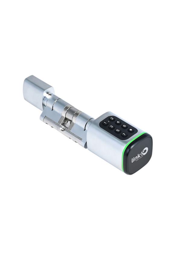LINKO 850 SERIES - SMART CYLINDER LOCK - SATIN NICKLE