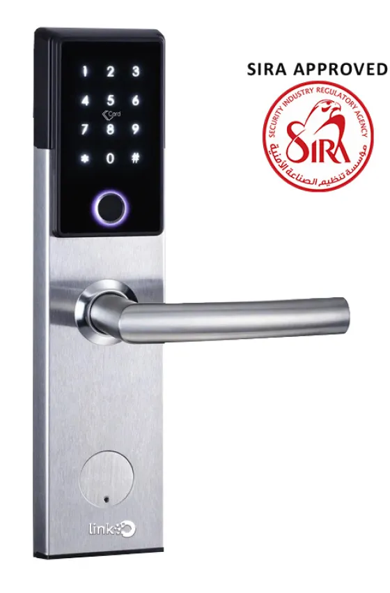 LINKO 700 SERIES - SMART ELECTRONIC LOCK - BRUSH STAINLESS STEEL