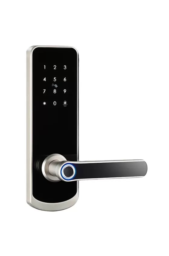 LINKO 710 SERIES - BLUETOOTH DIGITAL ELECTRONIC LOCK - SATIN NICKLE